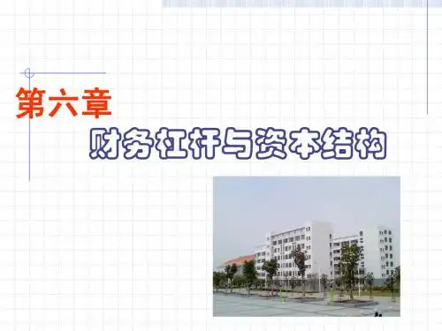 《财务管理》第六章