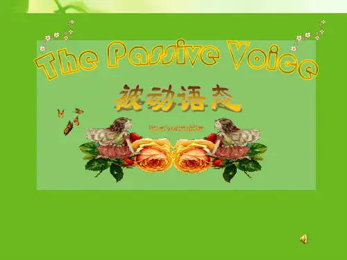 中考英语复习被动语态PPT课件 
