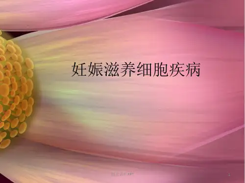 妊娠滋养细胞肿瘤ppt课件