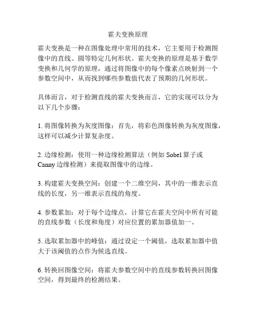 霍夫变换原理
