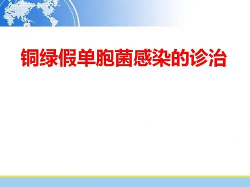 铜绿假单胞菌感染诊治进展和舒普深用药地位