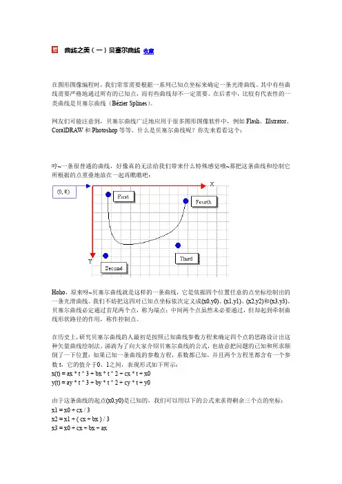 曲线之美----贝塞尔曲线