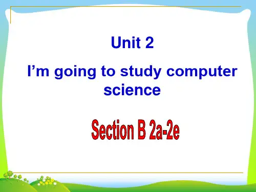 【最新】鲁教版七年级英语下册Unit2_SectionB(2a-2e)精品课件.ppt