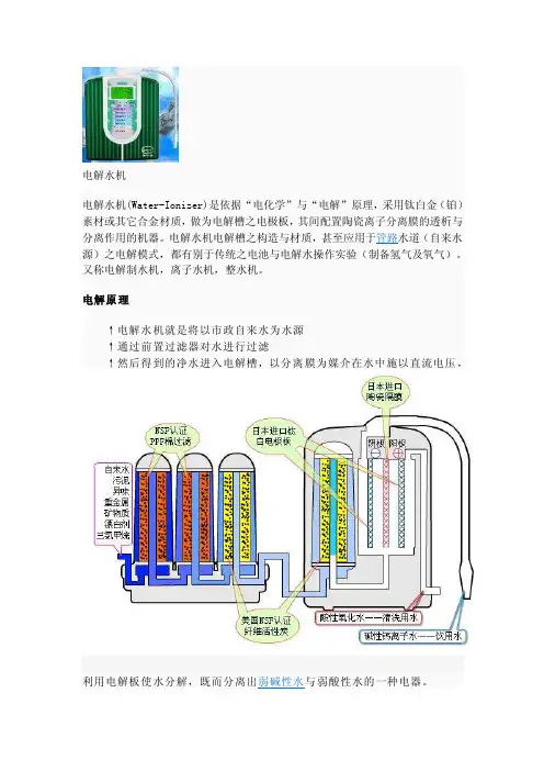 电解水机——精选推荐