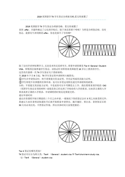 2019英国留学T4学生签证办理新攻略,看完你就懂了