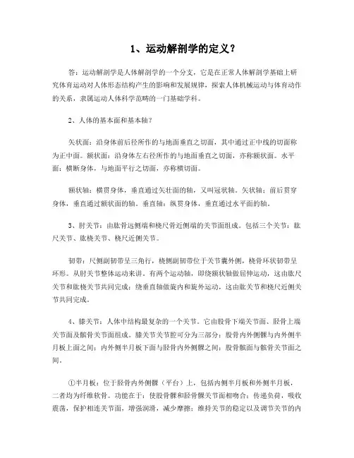 体院-运动解剖