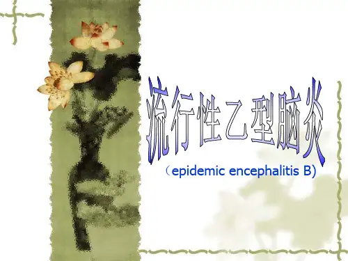 流行性乙型脑炎