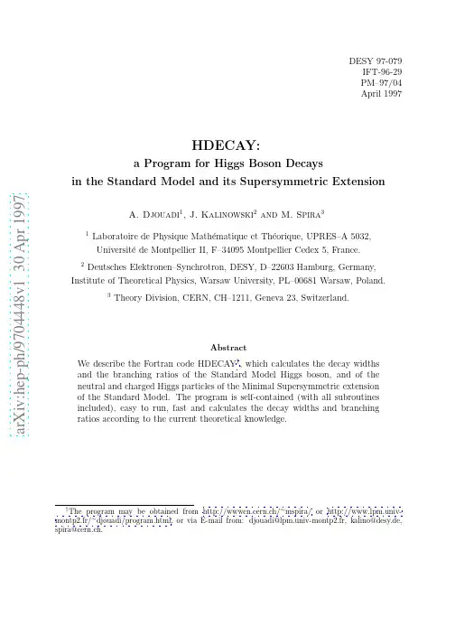 HDECAY