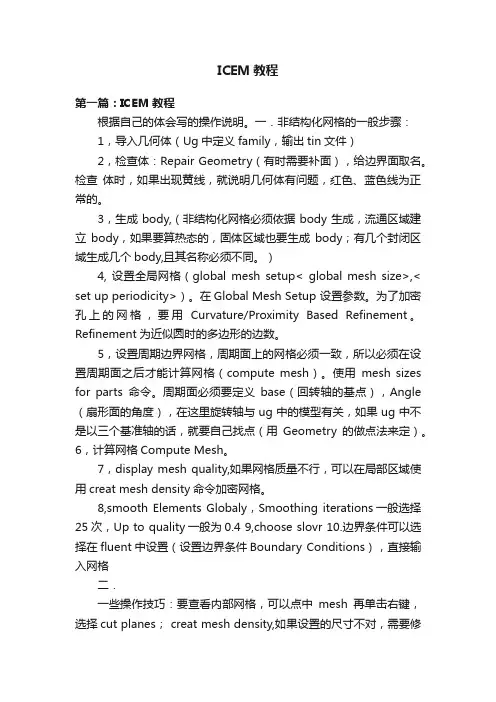 ICEM教程