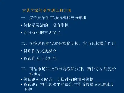 宏观经济学讲义