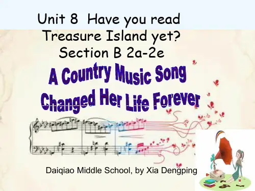 英语人教版八年级下册Unit 8  Have you read