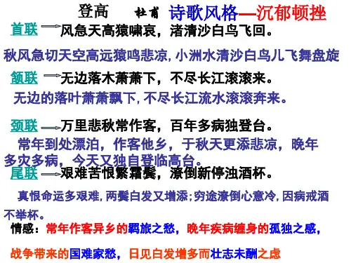 2024届高考语文复习：鉴赏诗歌思想情感课件