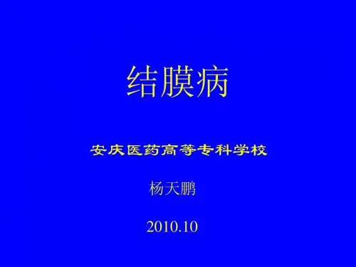 结膜病
