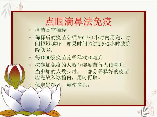 疫苗基础免疫知识PPT.