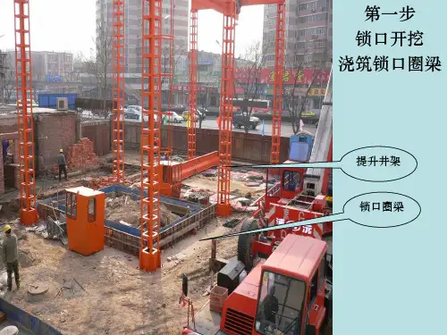 隧道施工步骤图解ppt课件