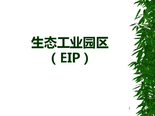 生态工业园区基本概念与范例