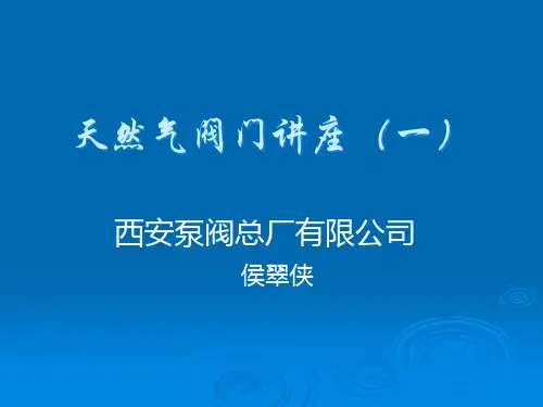 燃气阀门讲座-精品课件.pptx