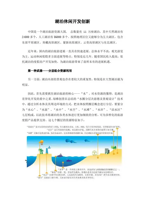 湖泊休闲开发创新