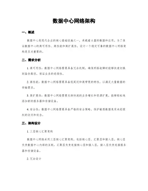 数据中心网络架构