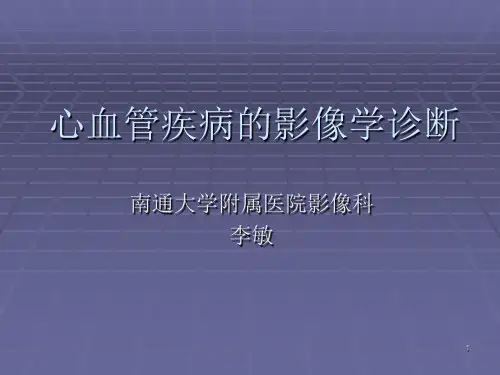 心血管疾病的影像学诊断