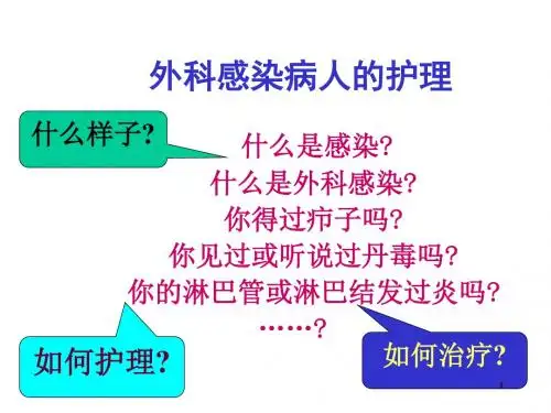 (推荐课件)外科感染PPT幻灯片