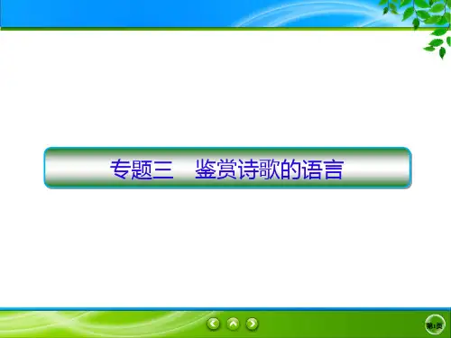2020新课标高考语文二轮总复习(课件)3-3