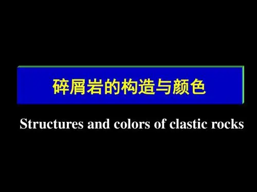 04碎屑岩的构造与颜色-163页PPT文档资料