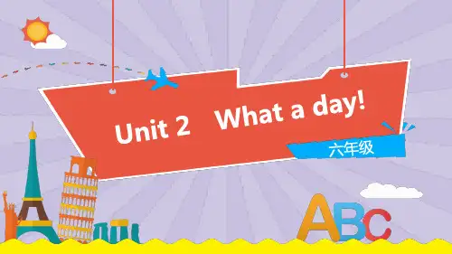 小学英语译林牛津版六年级上册Unit 2 (第2课时)_教学PPT