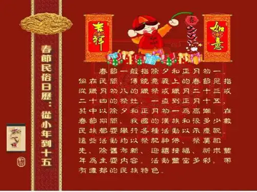 第一讲   民俗概述