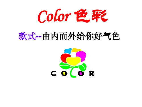 服装款式搭配与色彩搭配知识(精华图解与文字综合详细阐述)精品PPT课件