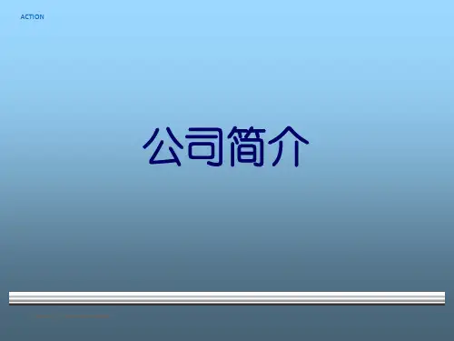《公司发展历程》PPT课件