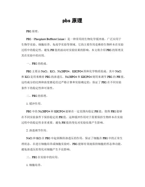pbs原理