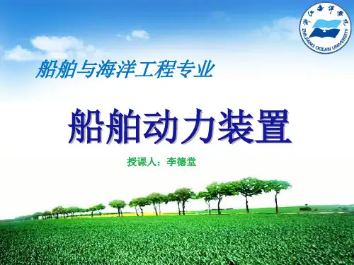 第二章 船舶轴系的组成和设计