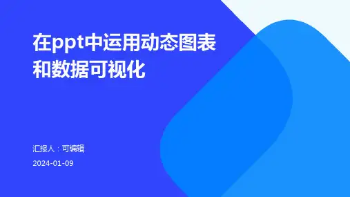 在PPT中运用动态图表和数据可视化