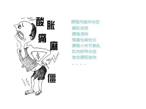 腰椎间盘突出PPT课件