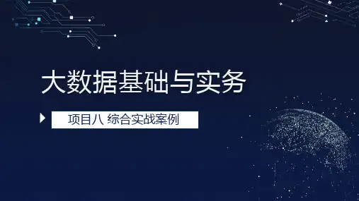 《大数据基础与实务》项目8 综合实战案例