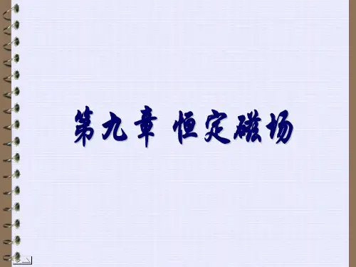 恒定磁场