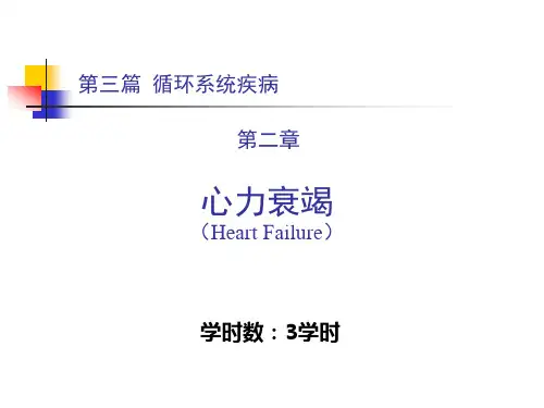 心力衰竭PPT