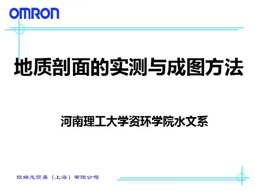 实测地质剖面及其成图