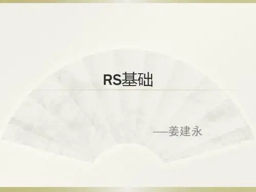 RS基础
