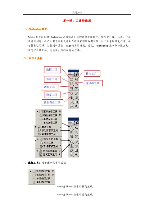 Photoshop基本操作介绍(图文介绍)