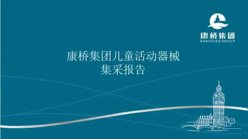 儿童游乐设施考察情况报告