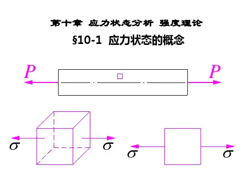 材料力学：第10章：应力状态分析_强度理论