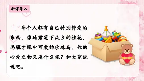 习作：我的心爱之物ppt课件