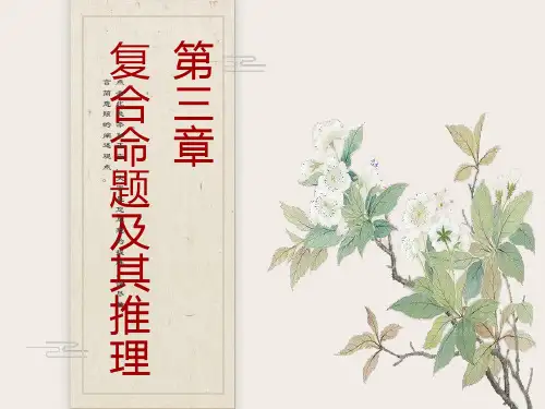 复合命题及其推理