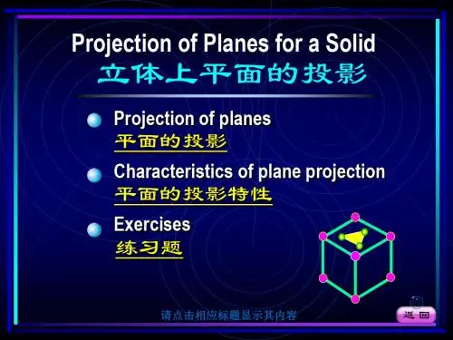 《立体上平面的投影》PPT课件