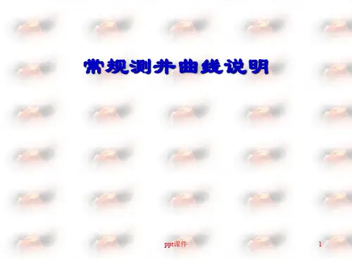 常规测井曲线说明ppt课件
