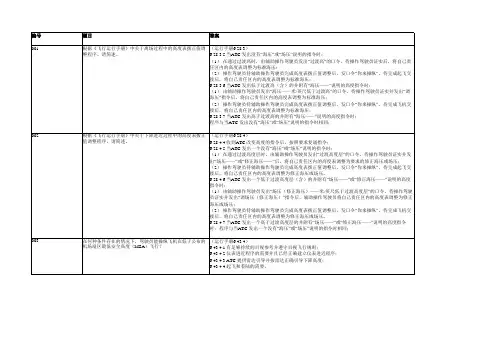 飞行学习文件-规章题+答案(发)