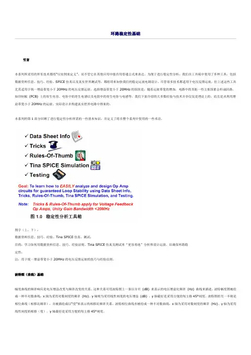 环路稳定性分析