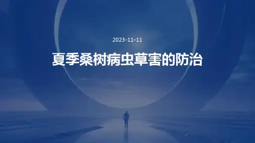 夏季桑树病虫草害的防治